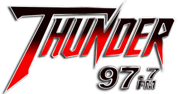 Thunder 97.7 logo