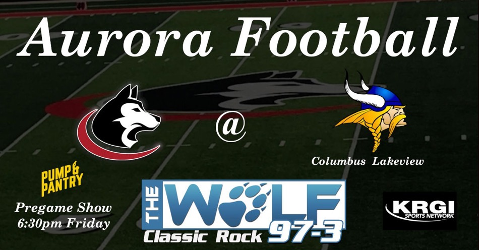 Aurora Visits Lakeview in rare football meeting