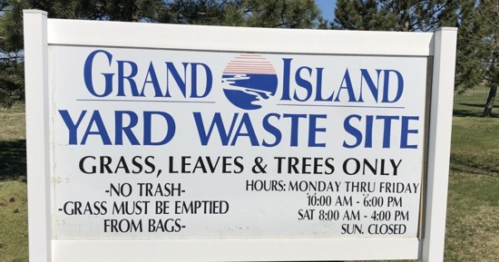 Yard Waste Site to Close for the Season