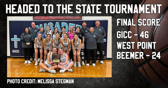 GICC Girls Basketball Headed To State