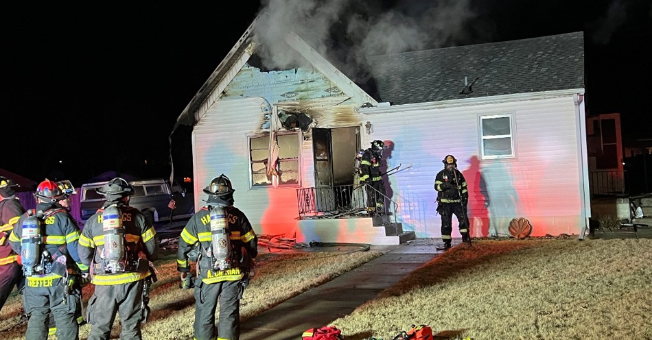 Sunday Morning Hastings House Fire