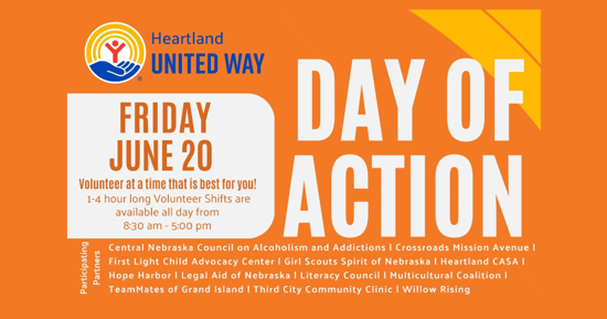 Heartland United Way - More than 100 volunteers participate in Day of Action UPDATE 