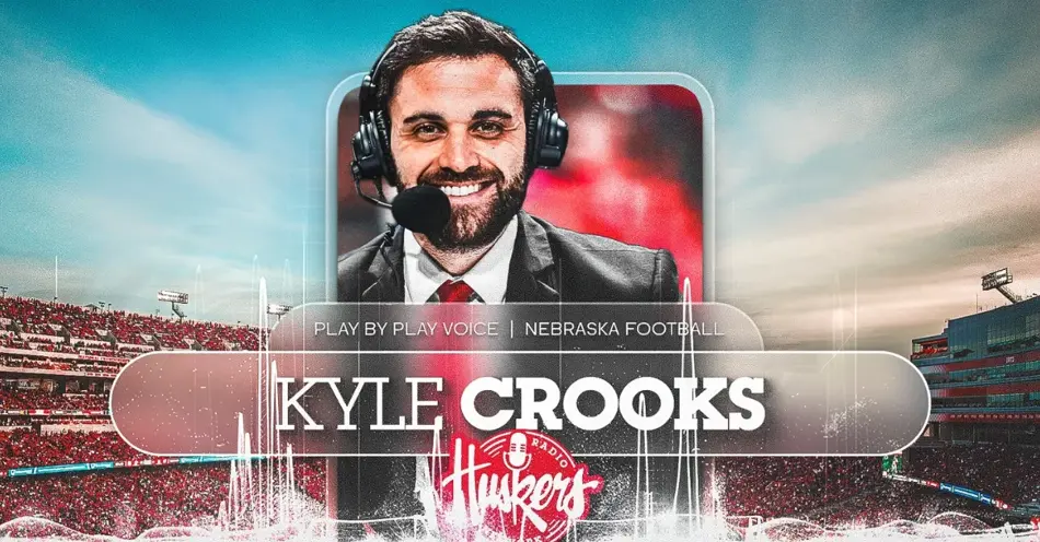 Kyle Crooks Named Husker Football Play-by-Play Voice