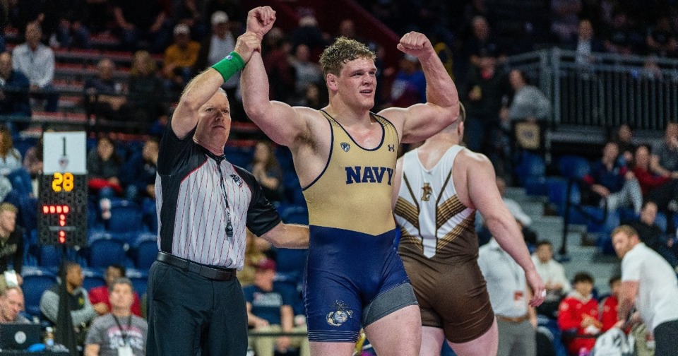 Grady Griess Navy Wrestling