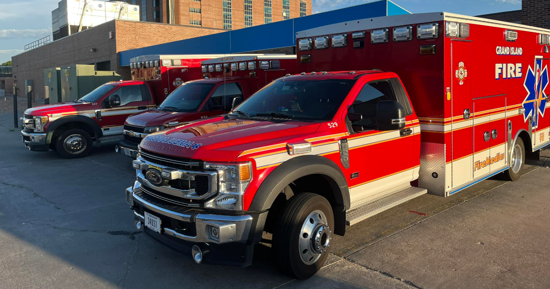 Grand Island Fire Ambulance 