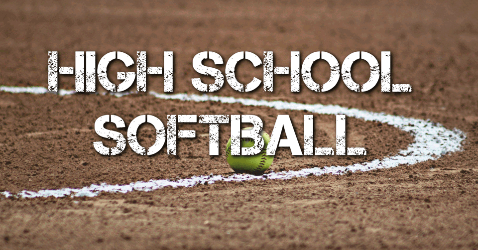 High School Softball on Field