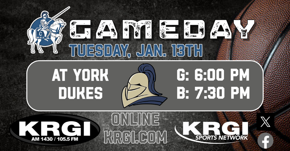 2026-01-13T17:45|York High School Vs Grand Island Central Catholic|HS Basketball - Girls|KRGI-AM