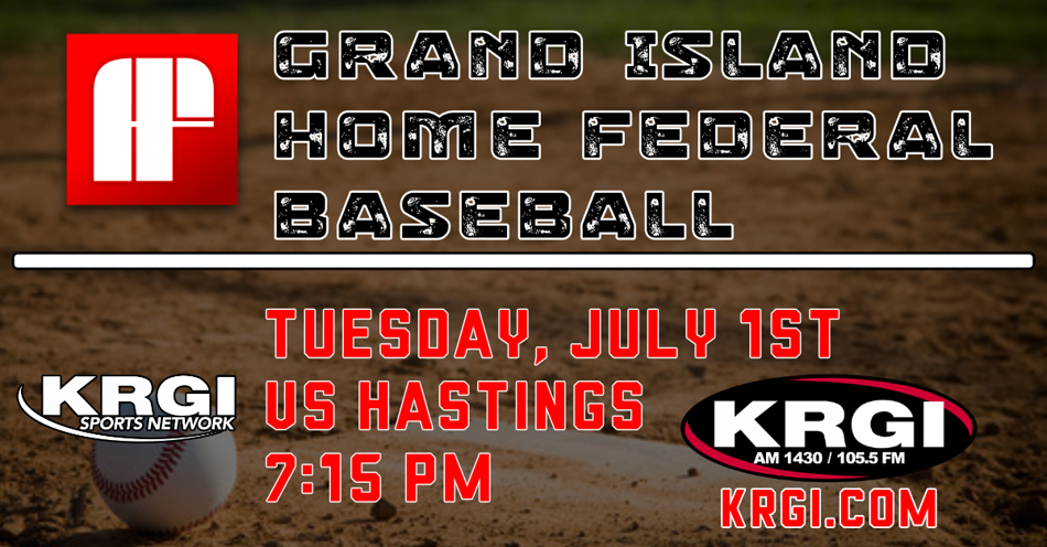 2025-07-01T19:15|Grand Island Legion - Home Federal  Vs Hastings Legion - Five Points Bank|Legion Baseball|KRGI-AM