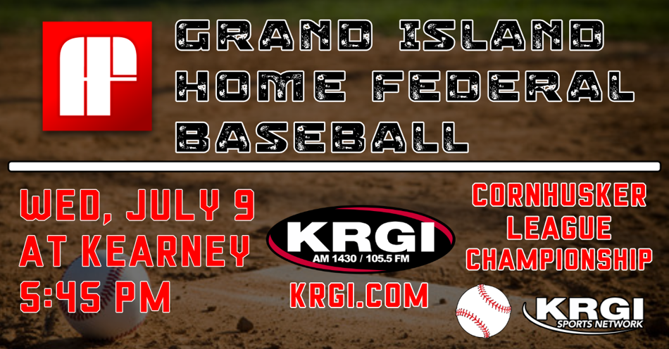 2025-07-09T17:45|Grand Island Legion Vs Kearney Legion|Legion Baseball|KRGI-AM