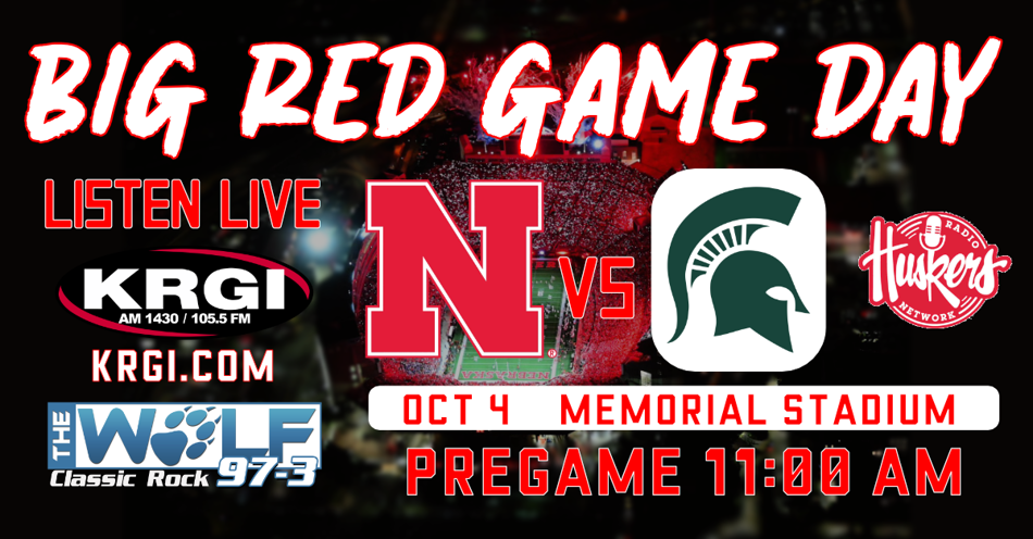 2025-10-04T11:00|Nebraska Vs Michigan State|Husker Football|KRGI-AM