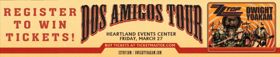 Dos Amigos Tour Ticket Giveaway Registration