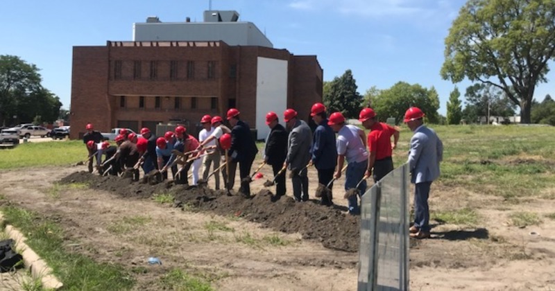 Hall County Courthouse Ground Breaking Takes Place